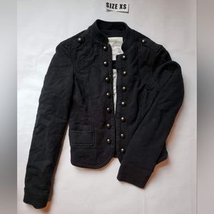 Cute Black military jacket from Aeropostale with Buttons